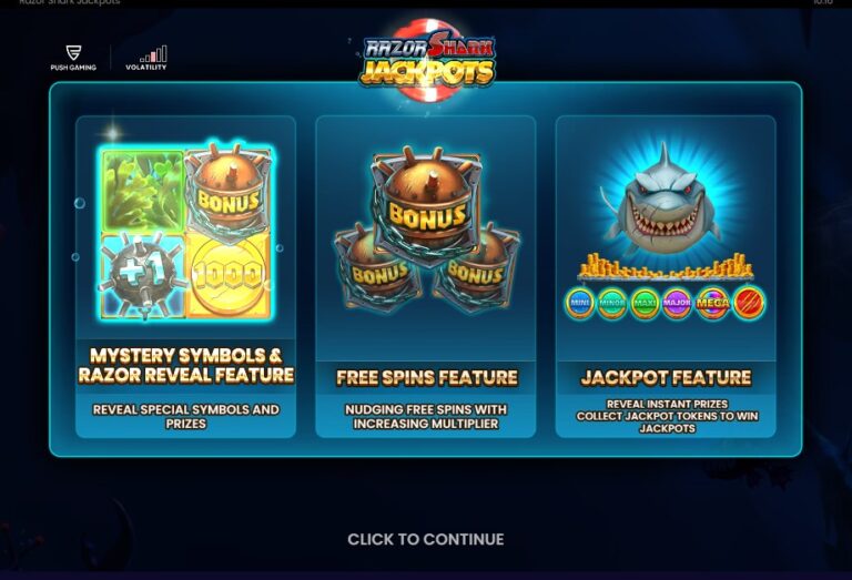 Screenshot 1 van Razor Shark Jackpots